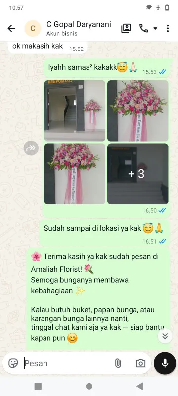 Pengiriman Karangan Bunga Sidodadi Simokerto